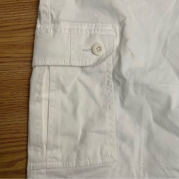 St. John’s Bay Men’s Cargo Shorts White Size 42 - Picture 3 of 15